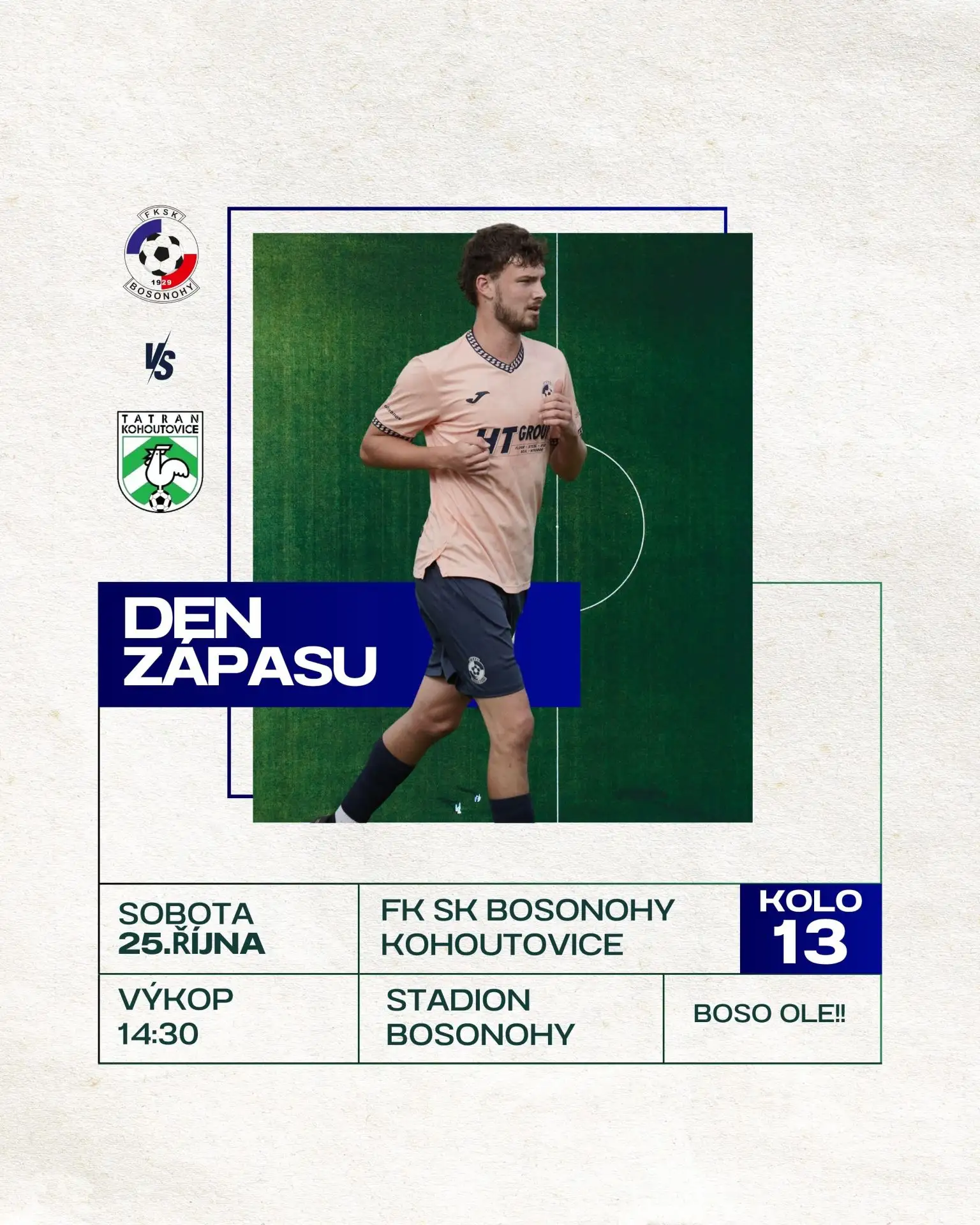 Den zápasu proti Kohoutovicím!