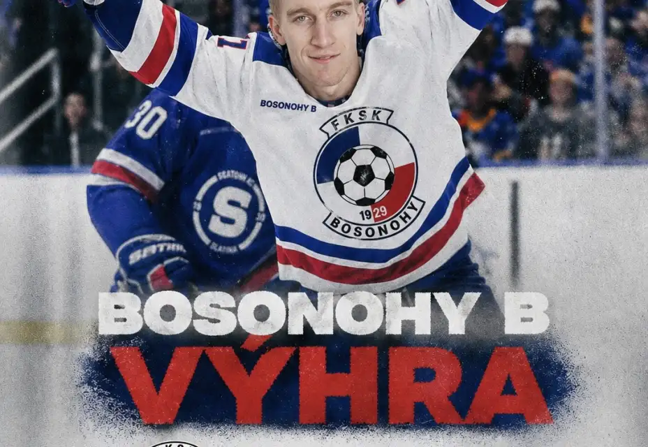 Hokejové vítězství Benfiky a hrdina Prášil