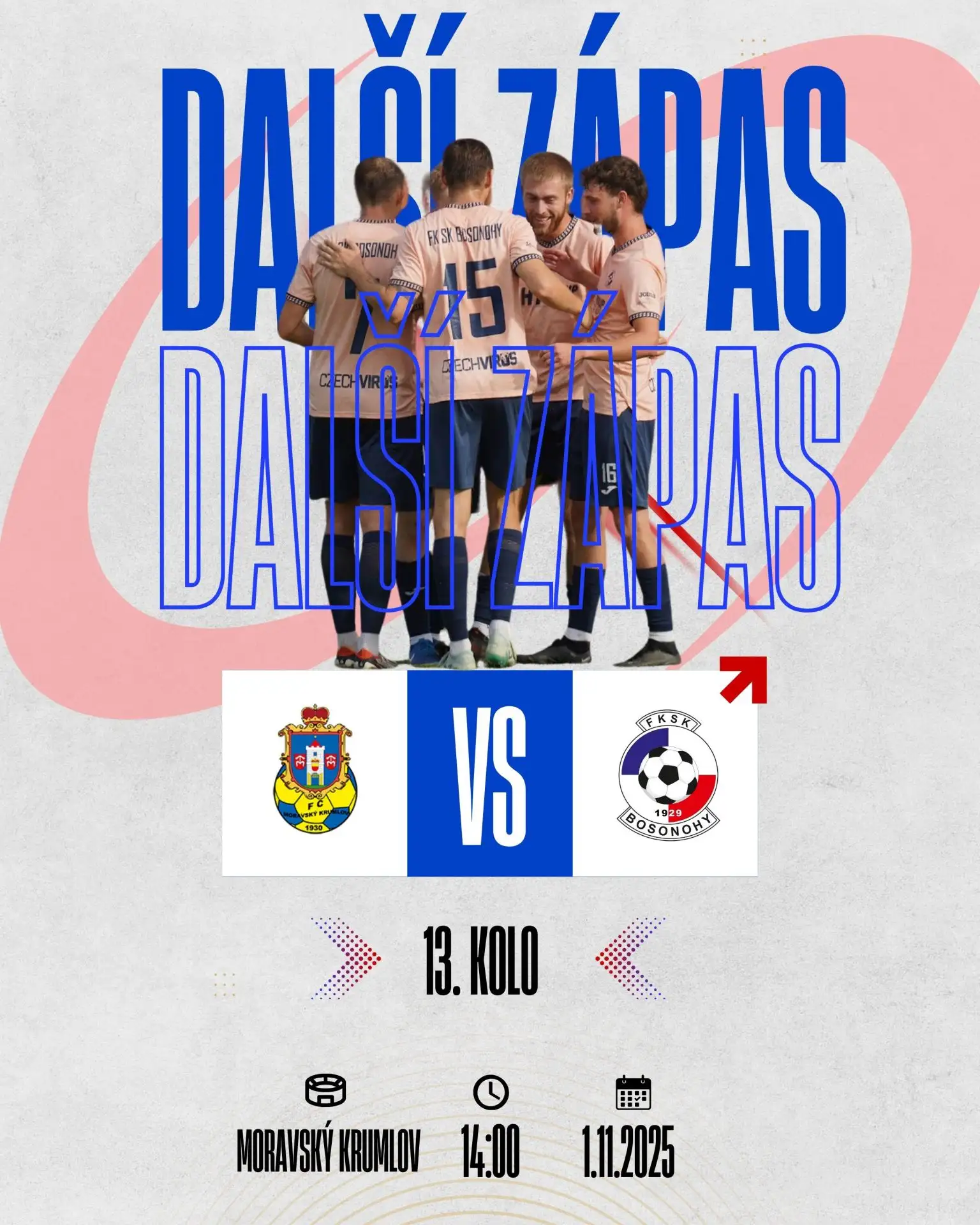 Předposlední zápas A týmu